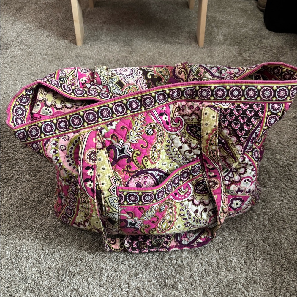 Vera Bradley Paisley Overnight Bag